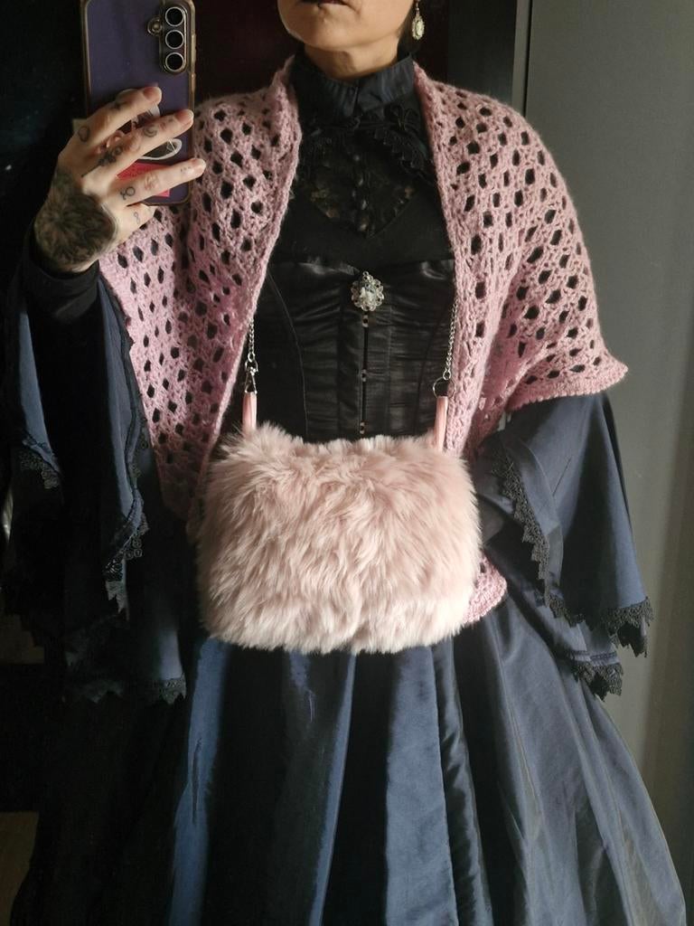 Victoriaanse accessoires (Fantasy/Gothic), Ophalen of Verzenden, Zo goed als nieuw, Roze, Overige typen
