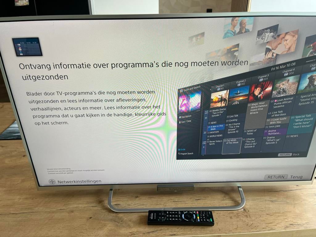 Sony KDL-42W656A Full HD Smart TV - 42 inch, Audio, Tv en Foto, Televisies, Ophalen, Gebruikt, 50 Hz, LCD