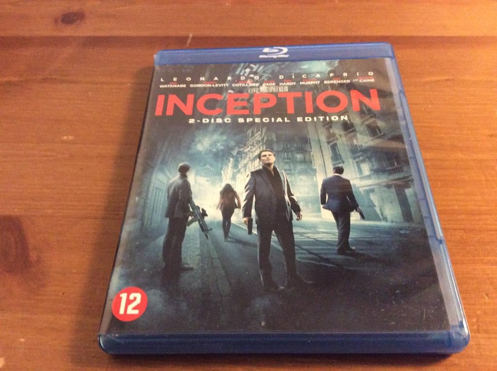 Inception Blu-ray 2-disc Special Edition, Ophalen of Verzenden, Zo goed als nieuw, Actie