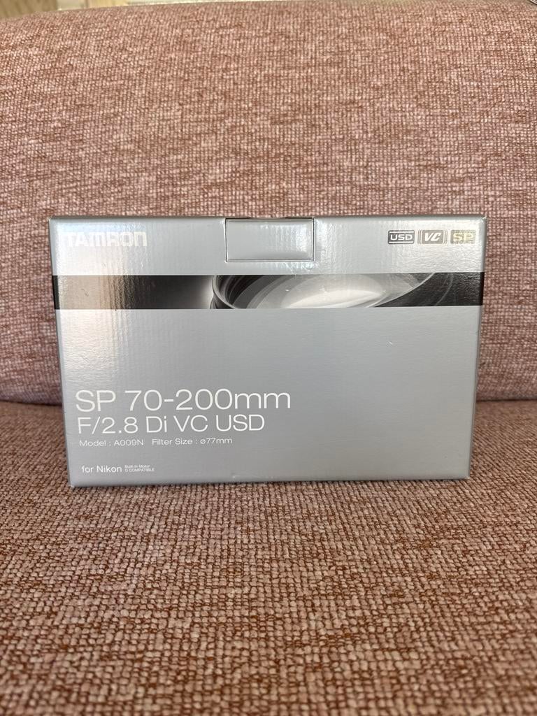 Tamron SP 70-200mm F/2.8 Di VC USD lens voor Nikon, Audio, Tv en Foto, Fotografie | Lenzen en Objectieven, Ophalen of Verzenden