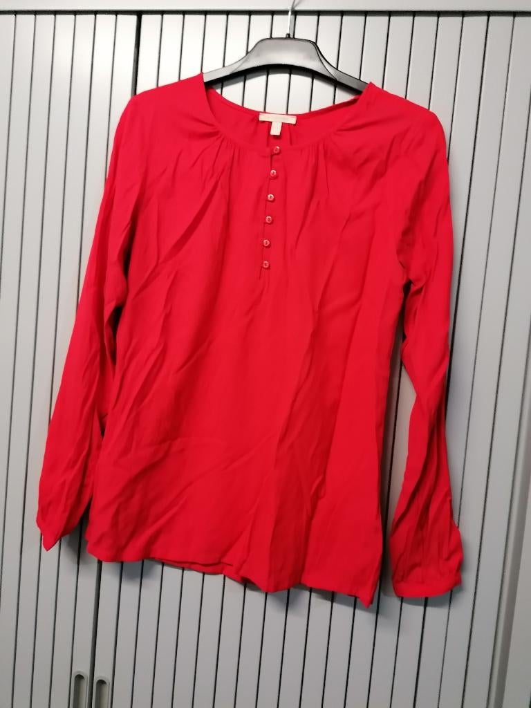 Leuke rode kleur blouse, Ophalen of Verzenden, Nieuw, Maat 36 (S), Rood