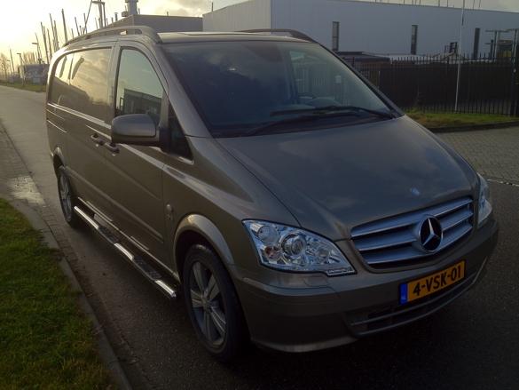 Mercedes-Benz Vito W639 Sidebars met steps
