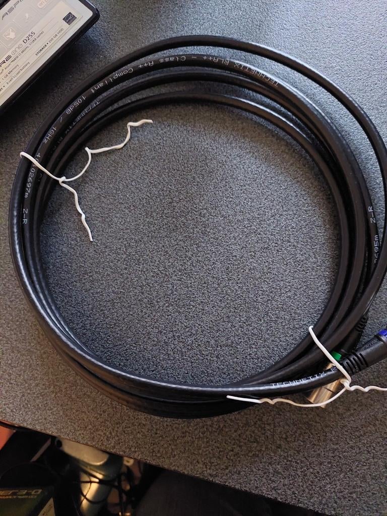 Coaxkabel 5 meter, Ophalen of Verzenden