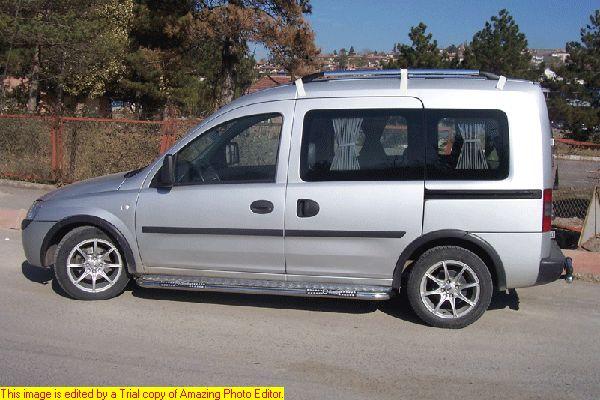 Opel Combo C Sidebars hoogglans, Niet ingevuld, Niet ingevuld, Niet ingevuld