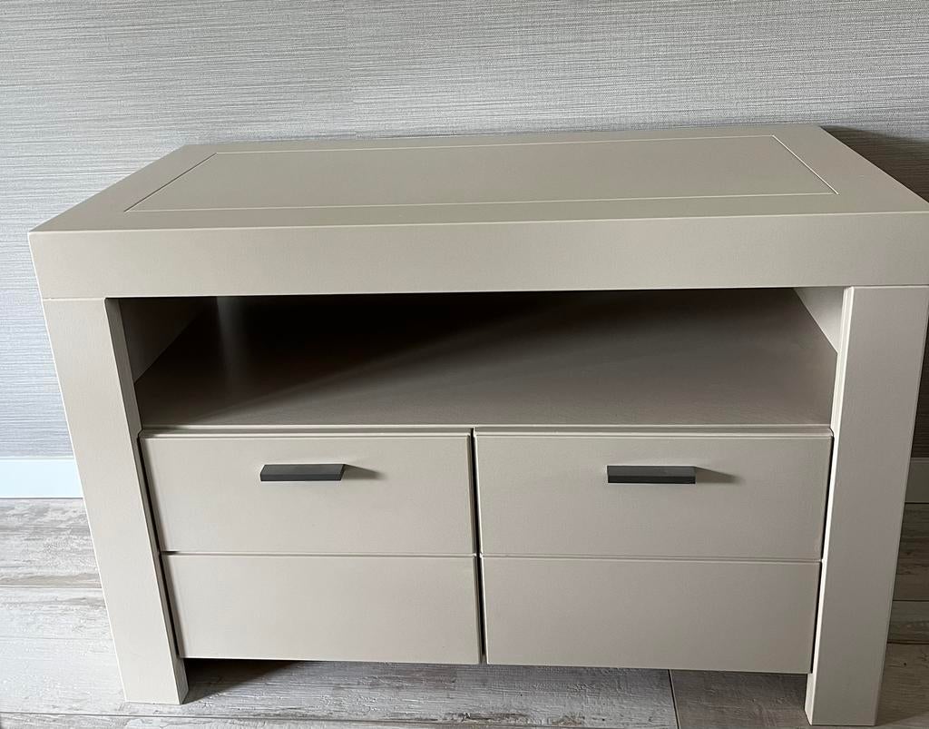 Tv kast (breed 110 cm), Ophalen, Gebruikt, 100 tot 150 cm, Minder dan 100 cm