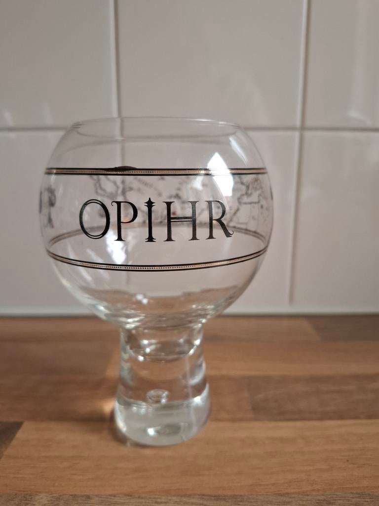 Nieuw gin glas Opihr gin, Ophalen of Verzenden, Bierglas