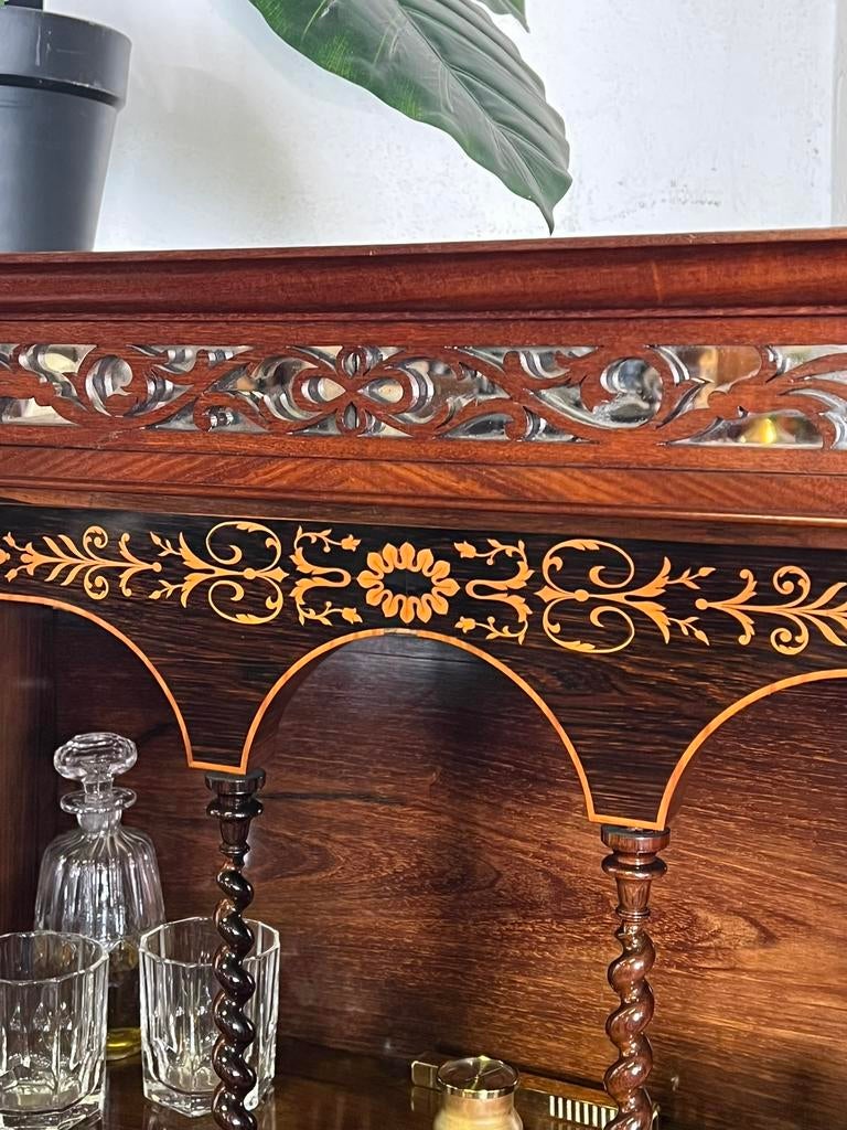 Antiek meubel zeldzaam, secretaire, sigaren, drank kast., Ophalen