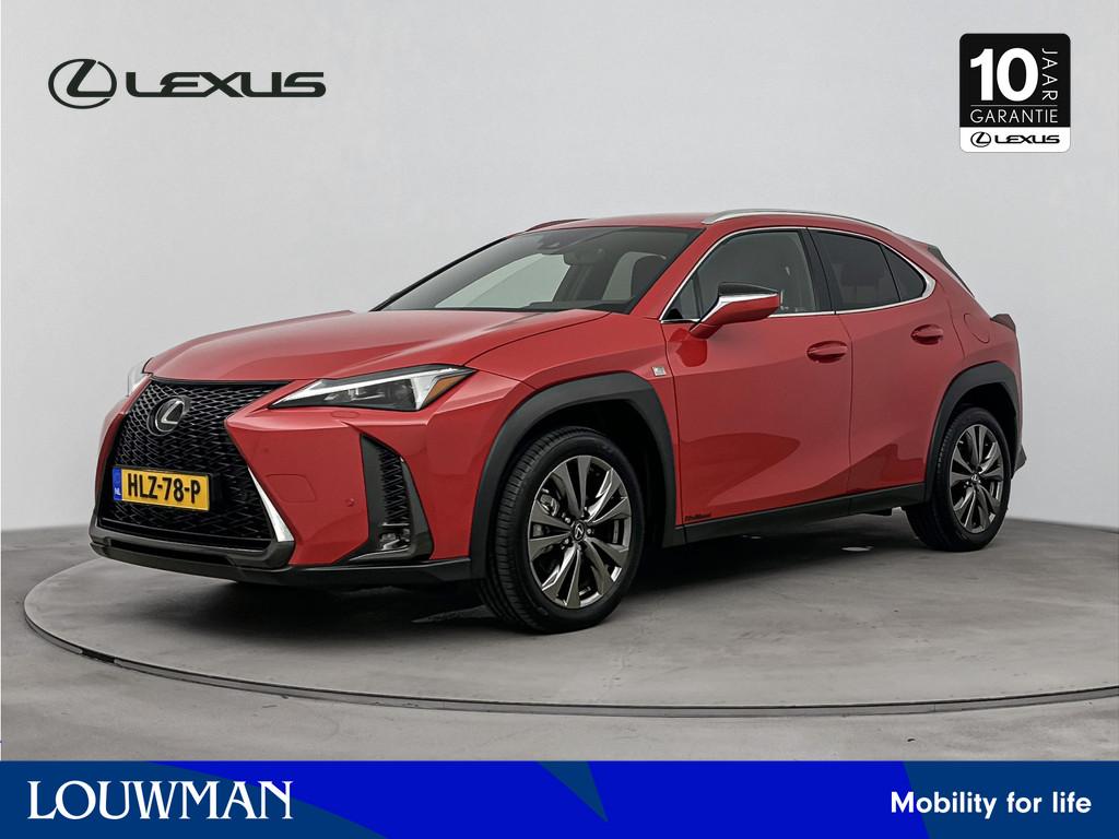 Lexus UX 250h F-Sport Design Limited | BTW-Auto | Carplay |, Auto's, Lexus, 12 maanden, Gebruikt, 4 cilinders, Leder en Stof