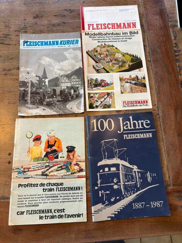 Fleischmann boekjes, Ophalen of Verzenden, Zo goed als nieuw, Gelijkstroom, Fleischmann