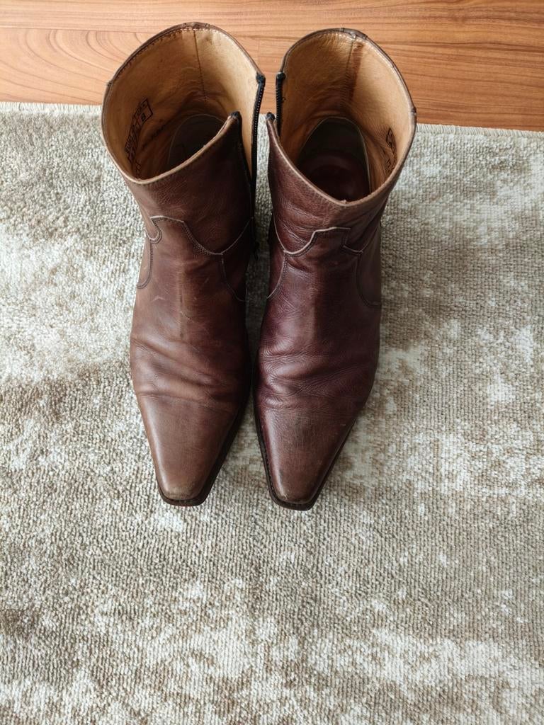 Sendra heren enkellaars Mimo 5200 maat 41, Sendra, Bruin, Boots, Ophalen of Verzenden