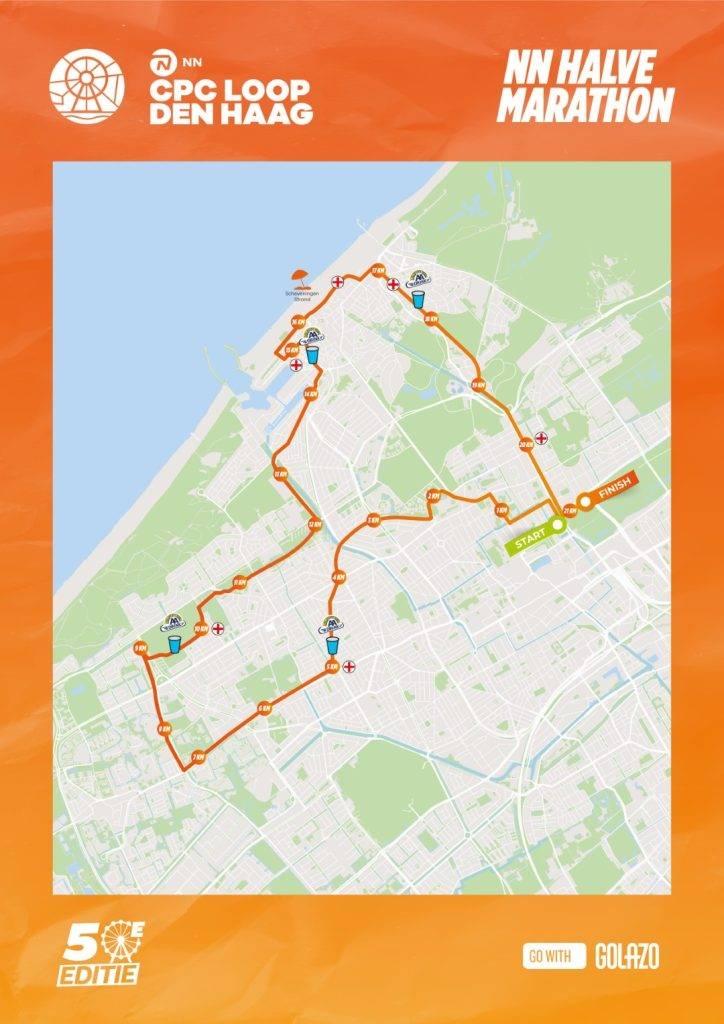 Startbewijs halve marathon CPC, Eén persoon, Maart