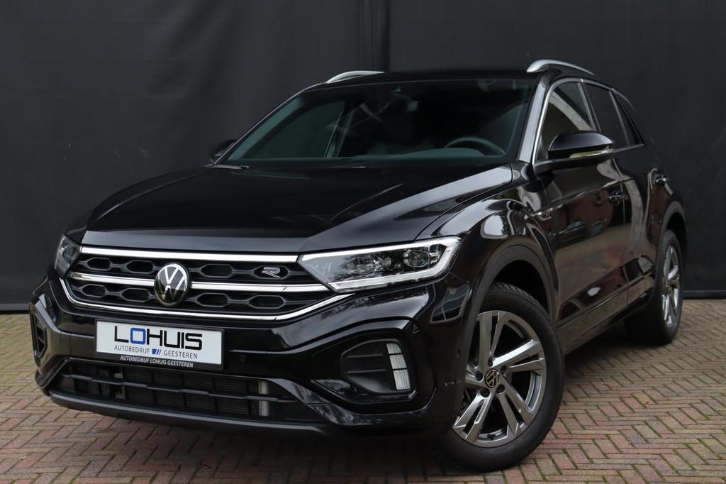Volkswagen T-Roc 1.5 TSI R-Line Keyless Trekhaak Led, 1258 kg, 1498 cc, Zwart, 150 pk