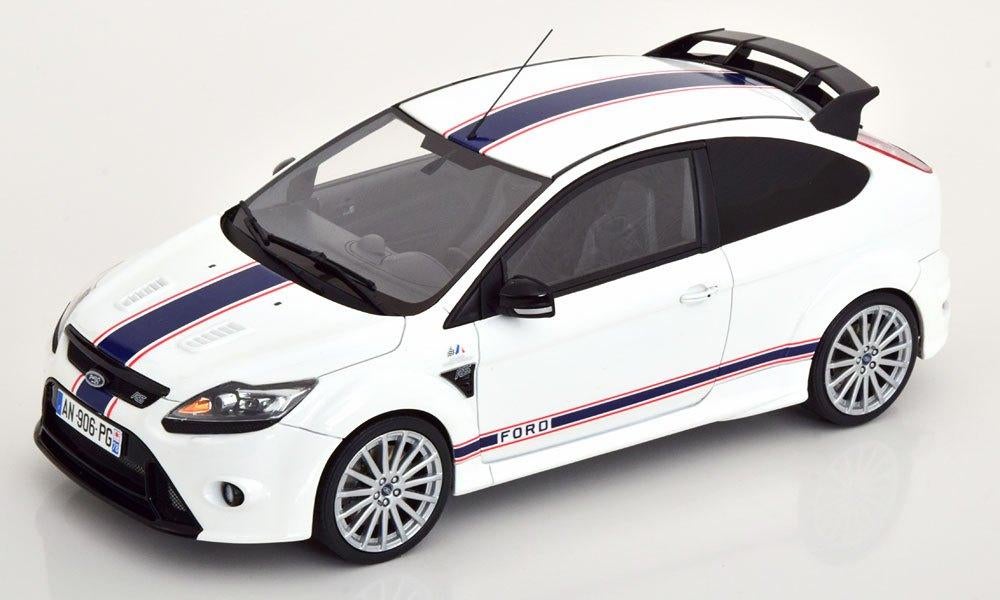 Ottomobile 1:18 Ford Focus MK2 RS Le Mans wit 2010, Ophalen of Verzenden, Nieuw, Auto, OttOMobile