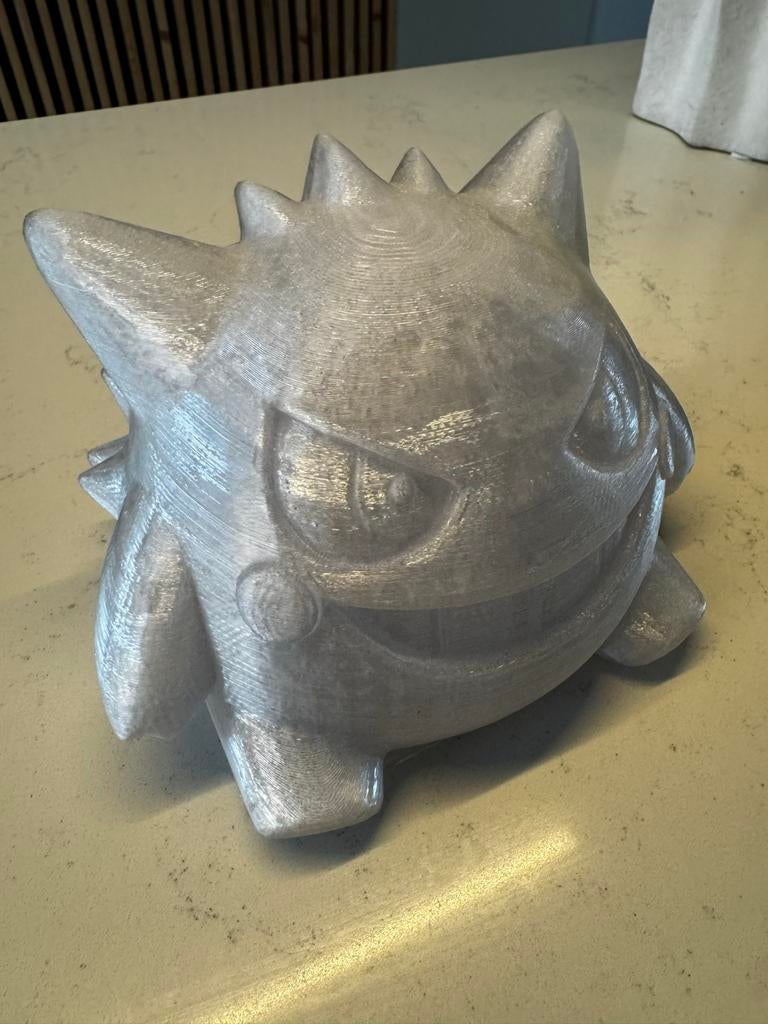 Gengar Figuur - 3D Geprint Pokémon Beeldje, Verzamelen, Ophalen of Verzenden, Nieuw