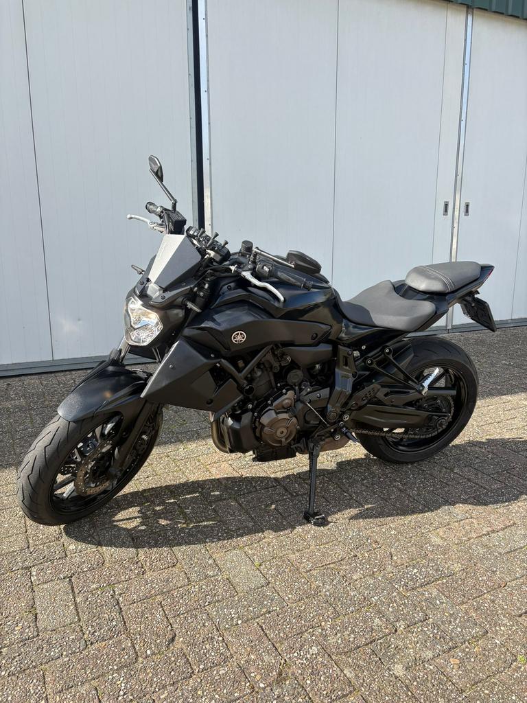 Yamaha MT07 Full Black 2017, Motoren, Onderdelen | Yamaha, Ophalen, Gebruikt