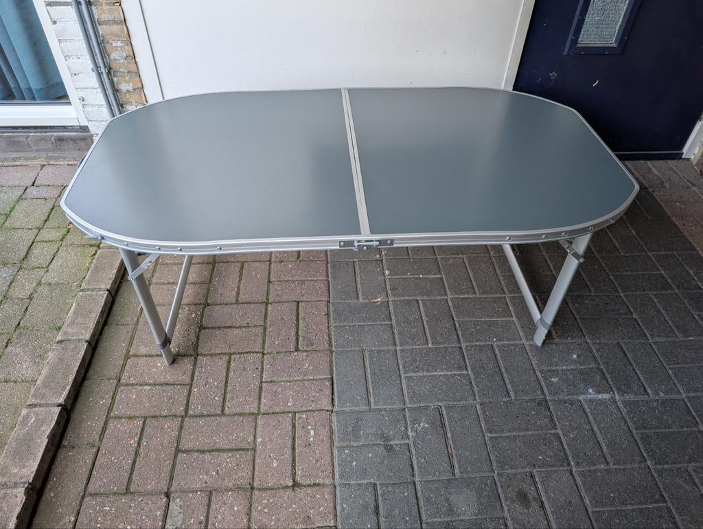 Ruime campingtafel, Caravans en Kamperen, Ophalen, Campingtafel