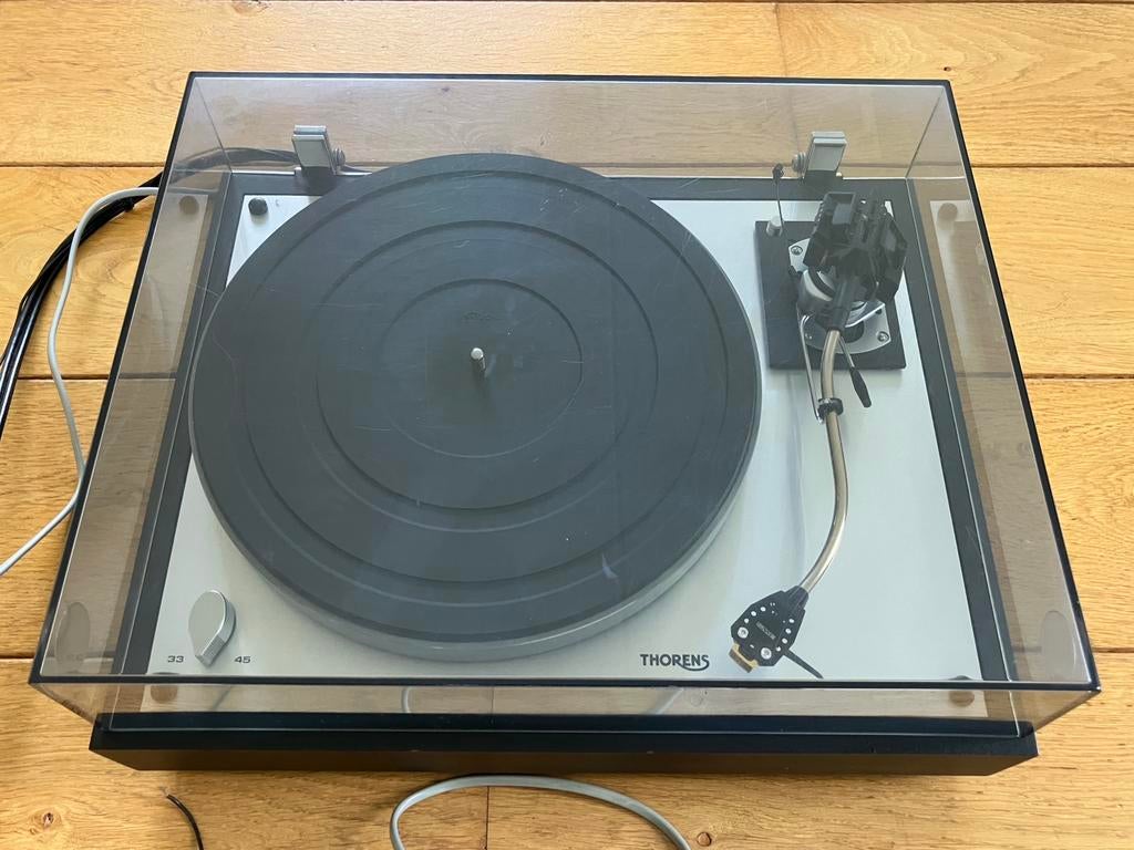 Thorens TD‑160 Super + SME 3009 Series III S - 1e eigenaar, Audio, Tv en Foto, Platenspelers, Ophalen, Gebruikt, Platenspeler