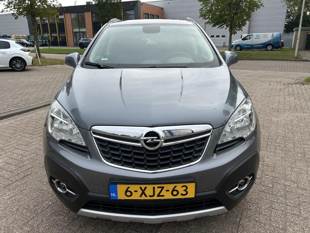 Opel Mokka 1.4 T Cosmo+ SCHUIFDAK LEER STOELVW STUURVW TRHK., Euro 5, Gebruikt, 4 cilinders, Open dak