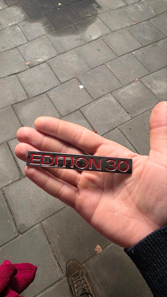 Golf 5 Edition 30 embleem, Ophalen of Verzenden