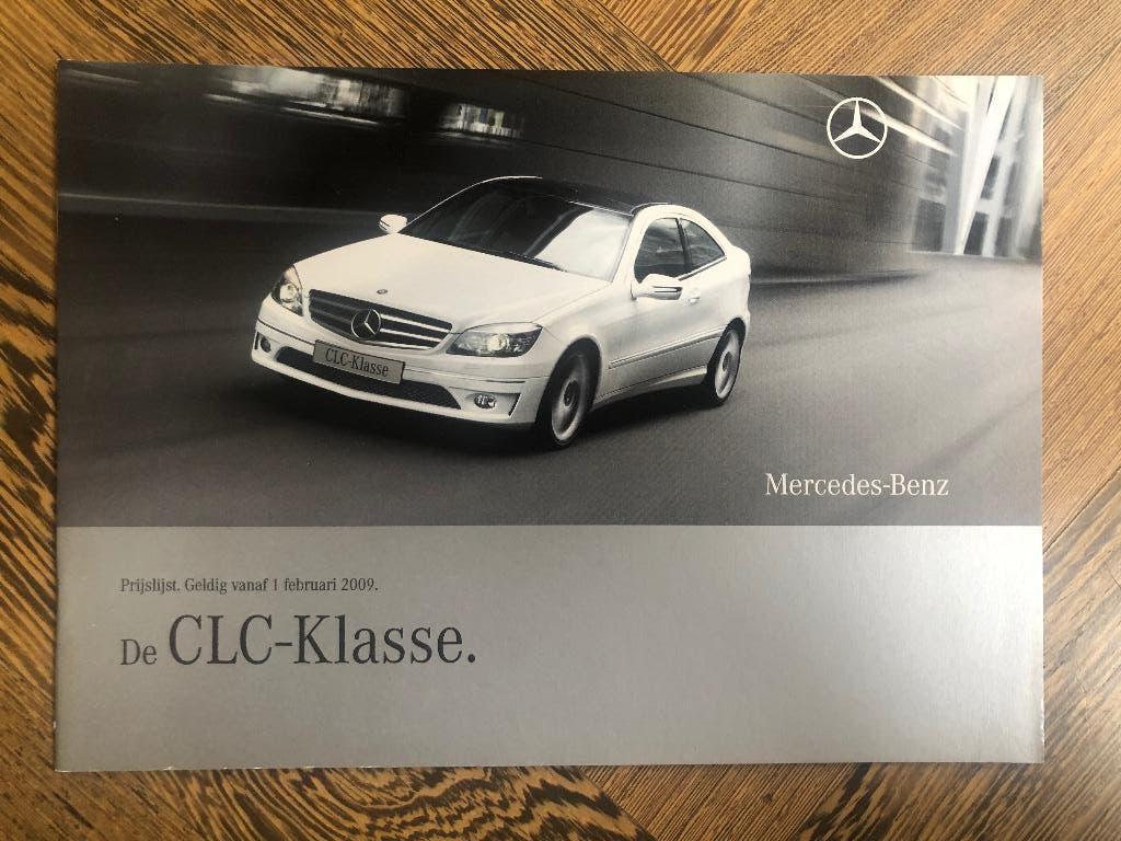 Prijslijst Mercedes-Benz CLC-klasse CL203 februari 2009, Nieuw, Mercedes-Benz, Mercedes, Ophalen of Verzenden