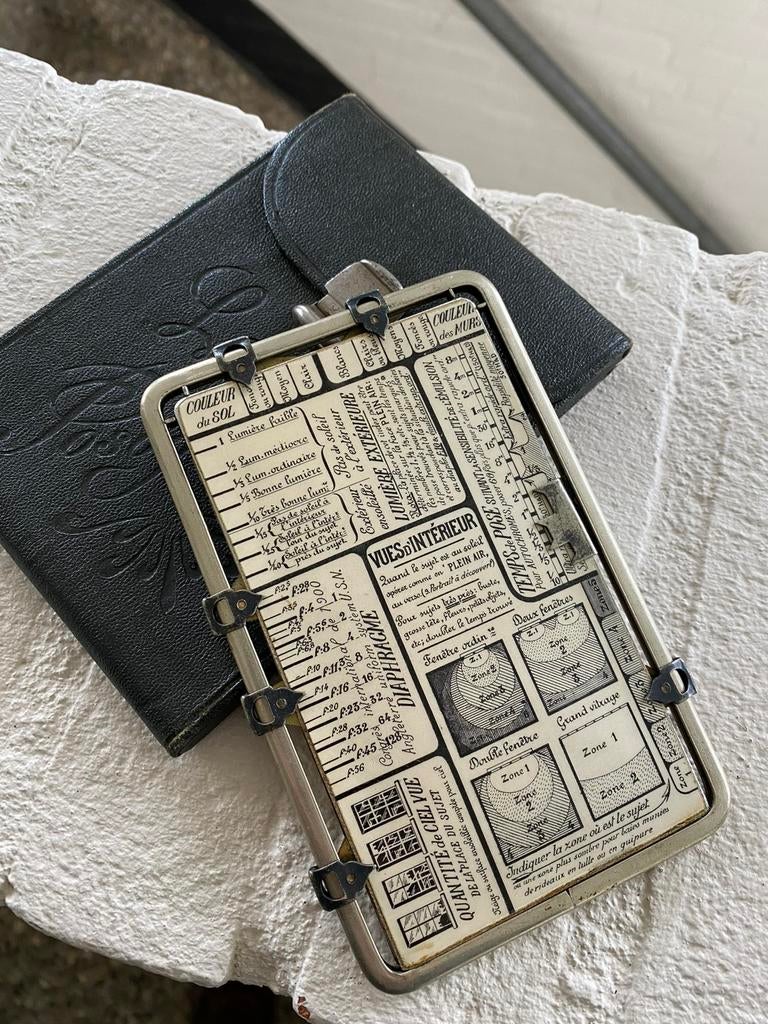 Uniek Kaufmann Le Posographe Exposure Meter Lichtmeter, Ophalen of Verzenden, Voor 1940