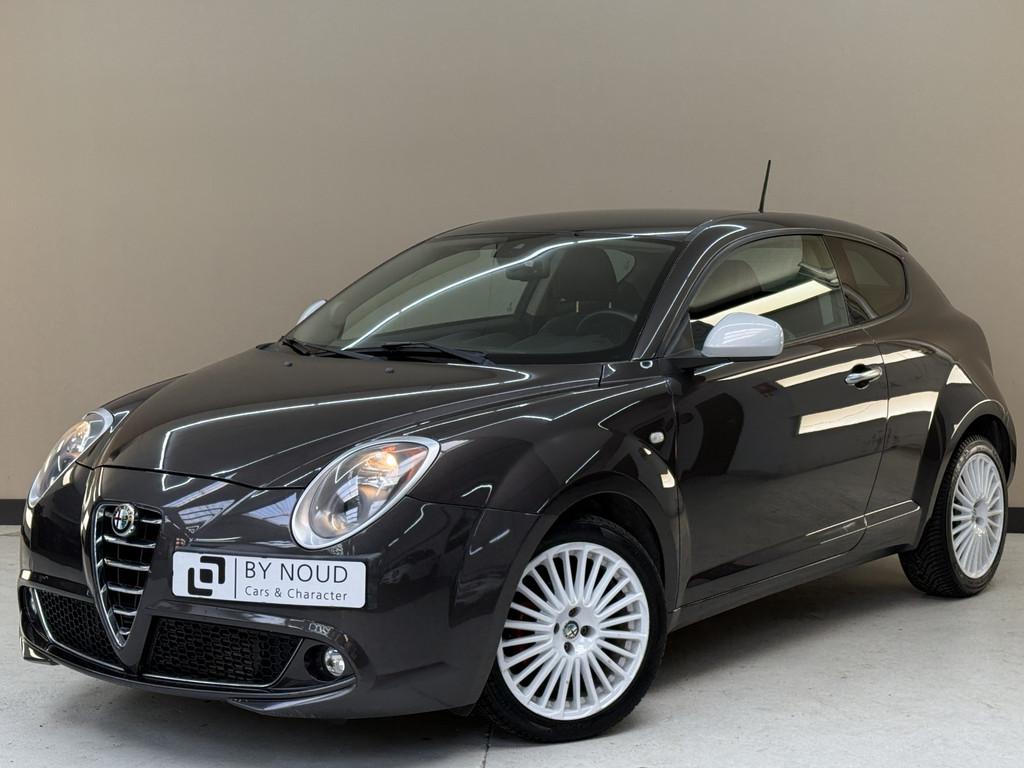Alfa Romeo MiTo 0.9 TwinAir Junior, 105Pk, 2016, 2de eigenaa, Auto's, Alfa Romeo, Voorwielaandrijving, Gebruikt, Zwart, LED verlichting