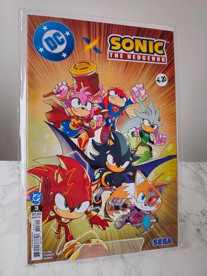 DC X Sonic the Hedgehog: #3, Boeken, Eén comic, Ophalen of Verzenden, Nieuw, Amerika