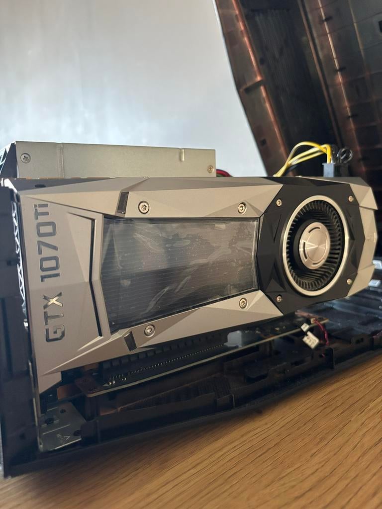 GTX1070TI 8GB. FOUNDERS EDITION, GDDR6, Ophalen of Verzenden, Zo goed als nieuw, HDMI