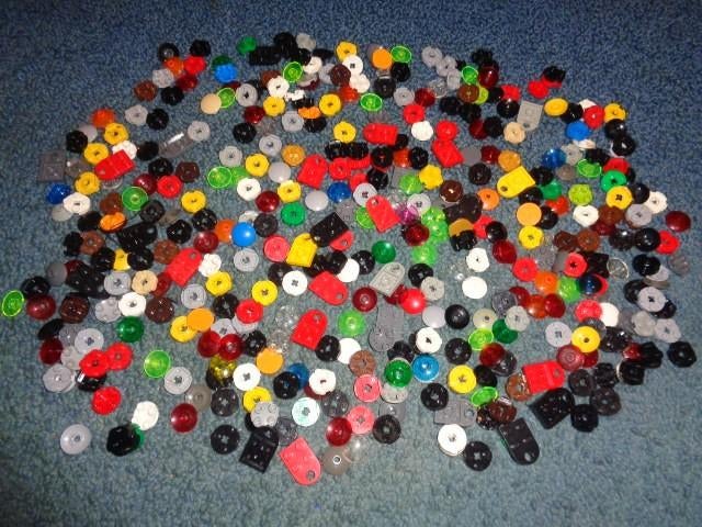 Partij M396=ronde Lego stenen, Lego, Lego, Lego, Ophalen of Verzenden