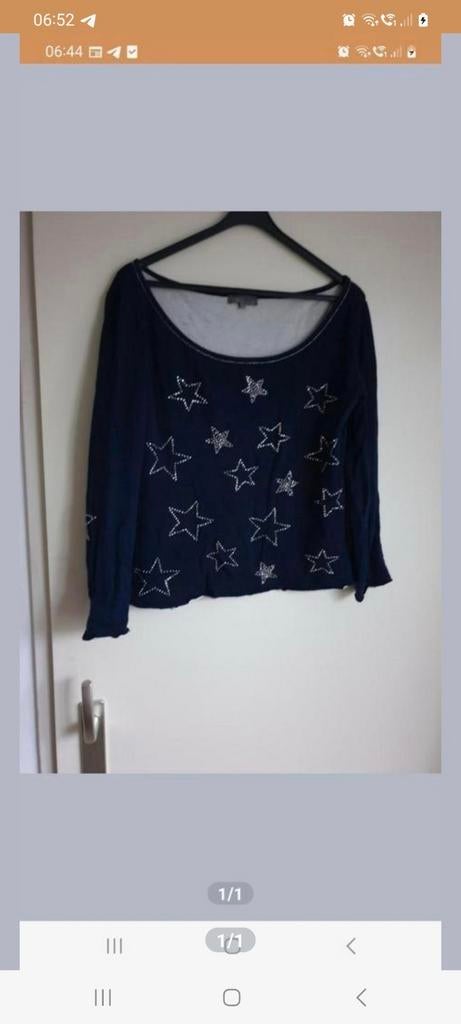 BY gaby, Blauw, Trui of Vest, Ophalen of Verzenden, Zo goed als nieuw