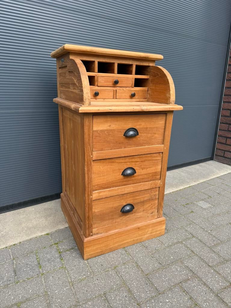 Ladekast dressoir kastje in nette staat teak, Ophalen, Zo goed als nieuw
