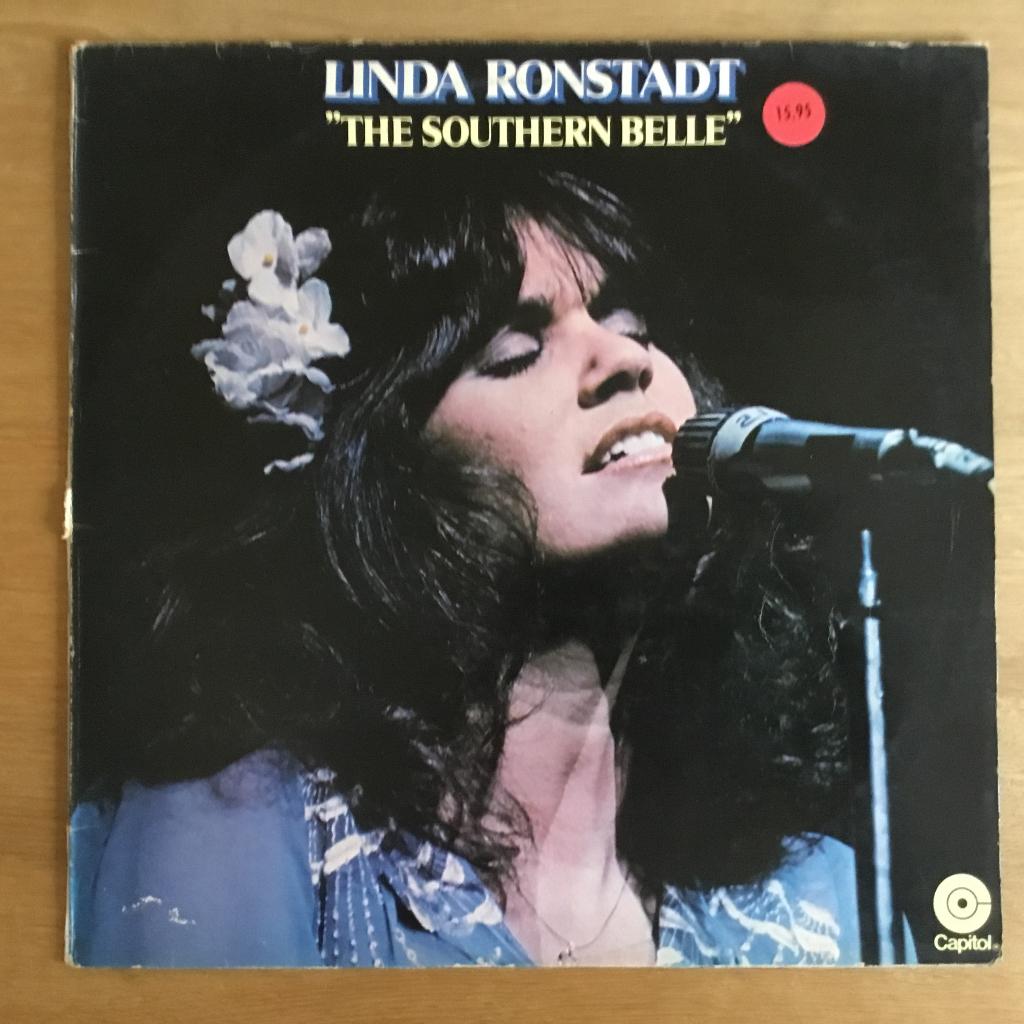 Linda Ronstadt - The Southern Belle LP, Ophalen, 1960 tot 1980, Gebruikt, 12 inch