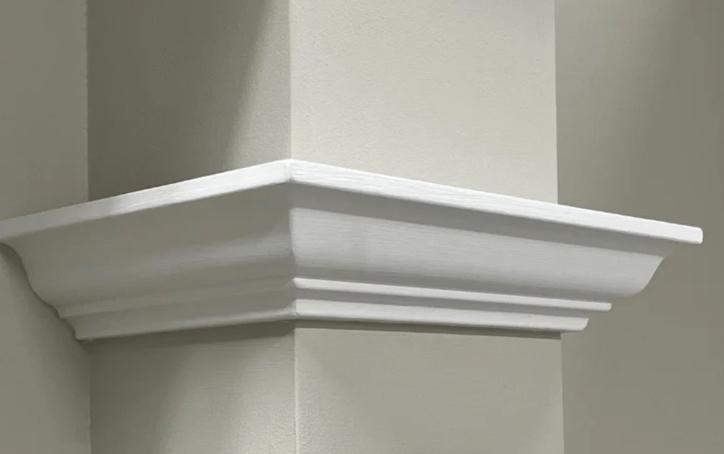 MDF Plafondlijst, Doe-het-zelf en Verbouw, Plinten en Afwerking, Ophalen, Nieuw, Mdf, 200 tot 250 cm