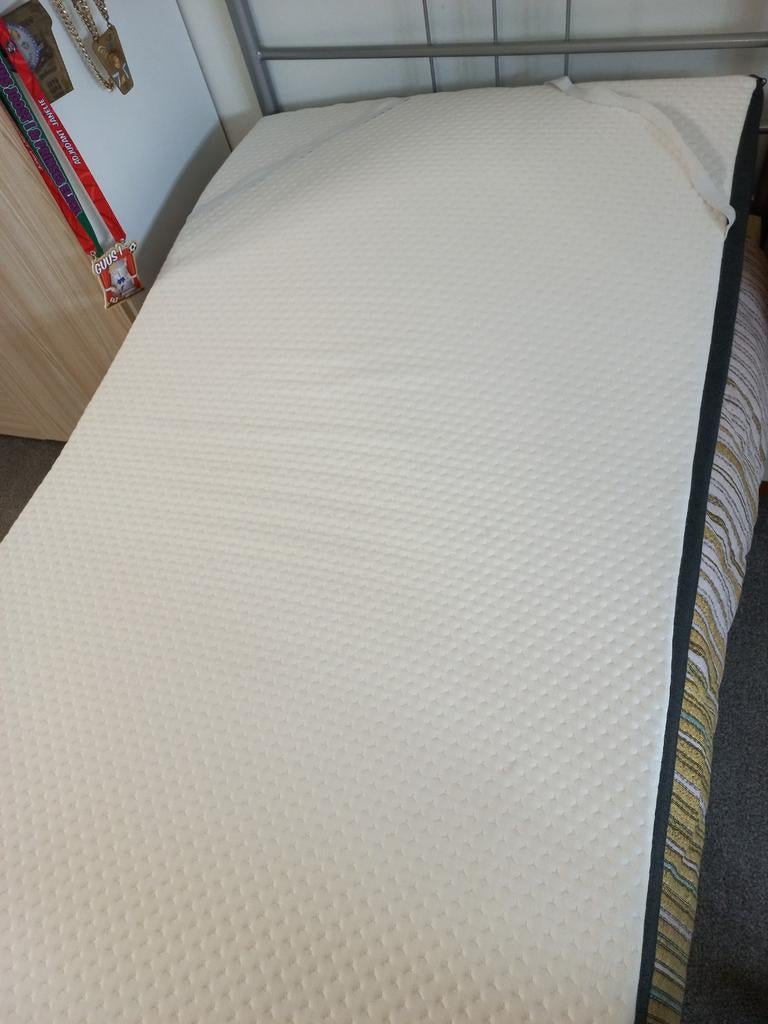 Felman topper 8 cm maat 90x200 cm, Huis en Inrichting, Ophalen, Eenpersoons, 90 cm