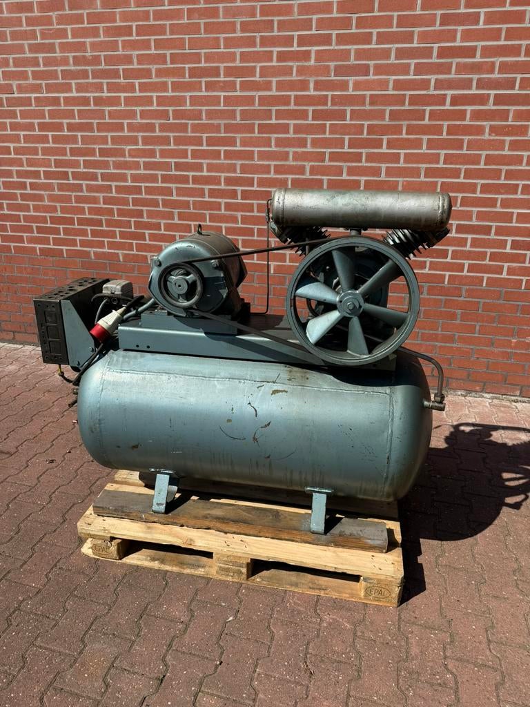 GRASSO 500liter compressor, Ophalen, Grasso, Grasso, Zo goed als nieuw