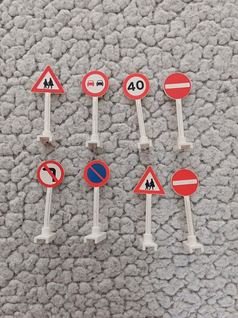 Lego Legoland verkeersborden set, Ophalen of Verzenden