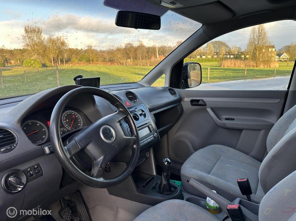✅Volkswagen Caddy Bestel 2.0 SDI Nieuwe APK elektr. ramen, Stof, Gebruikt, 680 kg, 4 cilinders