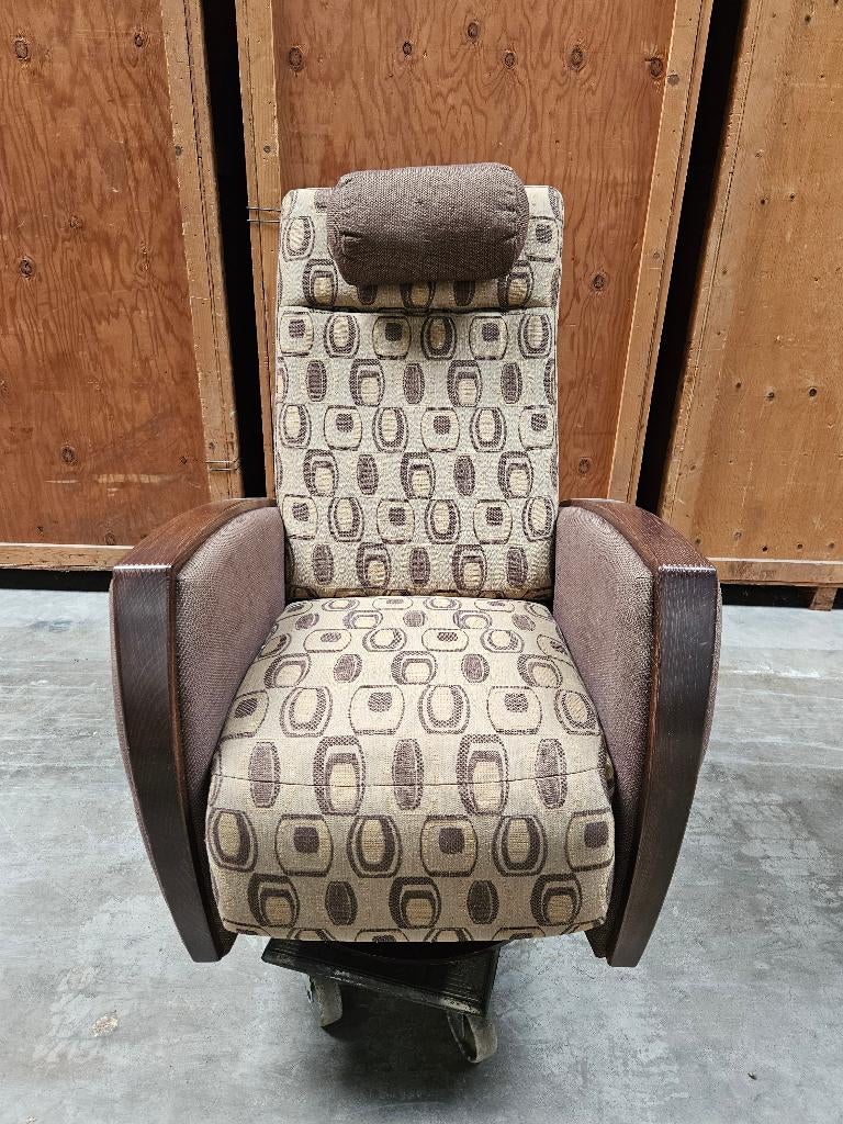 Relax fauteuil, Huis en Inrichting, Fauteuils, Ophalen, Gebruikt, 75 tot 100 cm, Stof