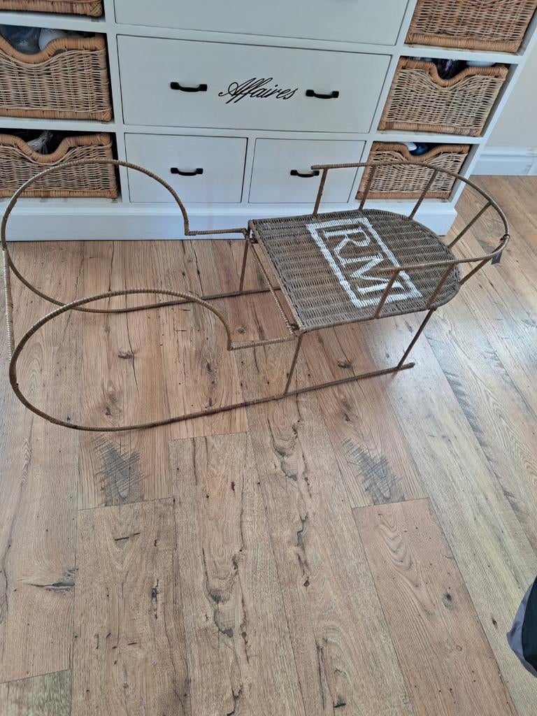 Riviera Maison Slee - Decoratief Sledetje, Huis en Inrichting, Woonaccessoires | Overige, Ophalen, Zo goed als nieuw