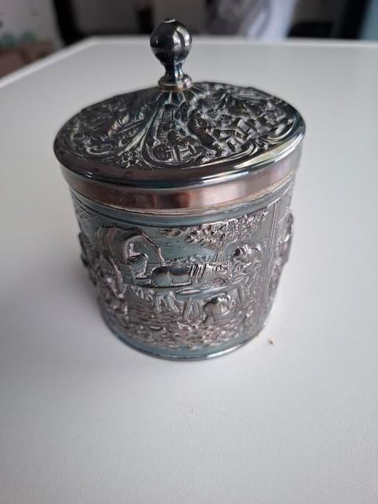 Verzilverde theebus DE, Ophalen of Verzenden