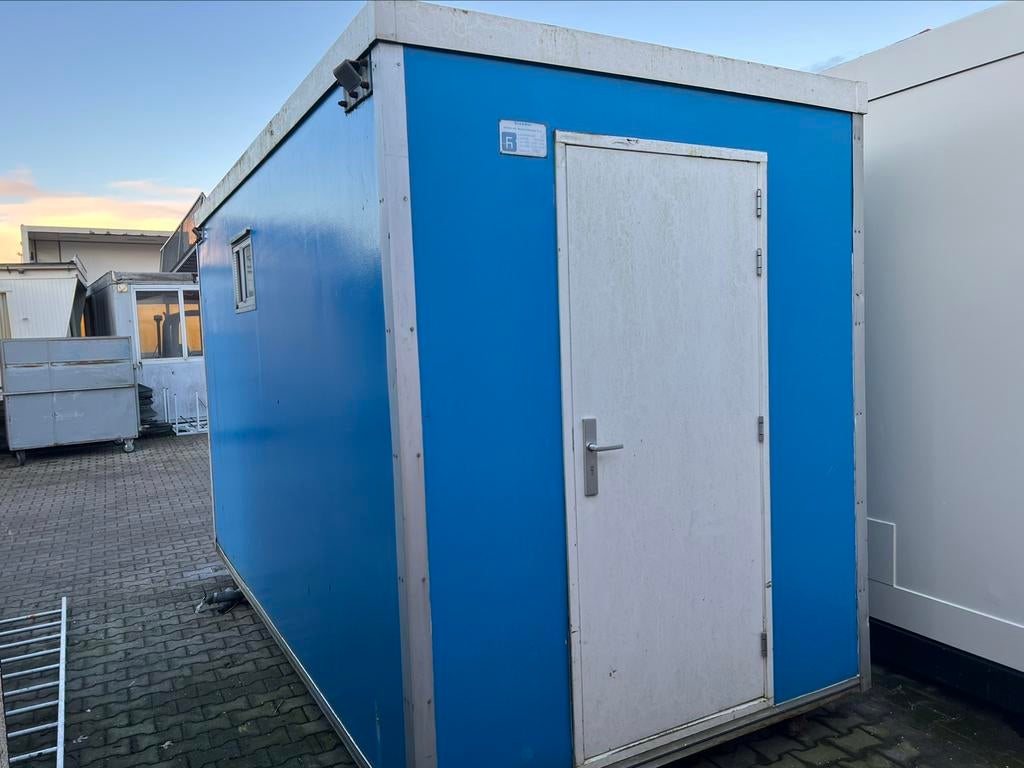 Toiletunit / sanitair unit / opslag unit | 4x2 meter, Ophalen of Verzenden