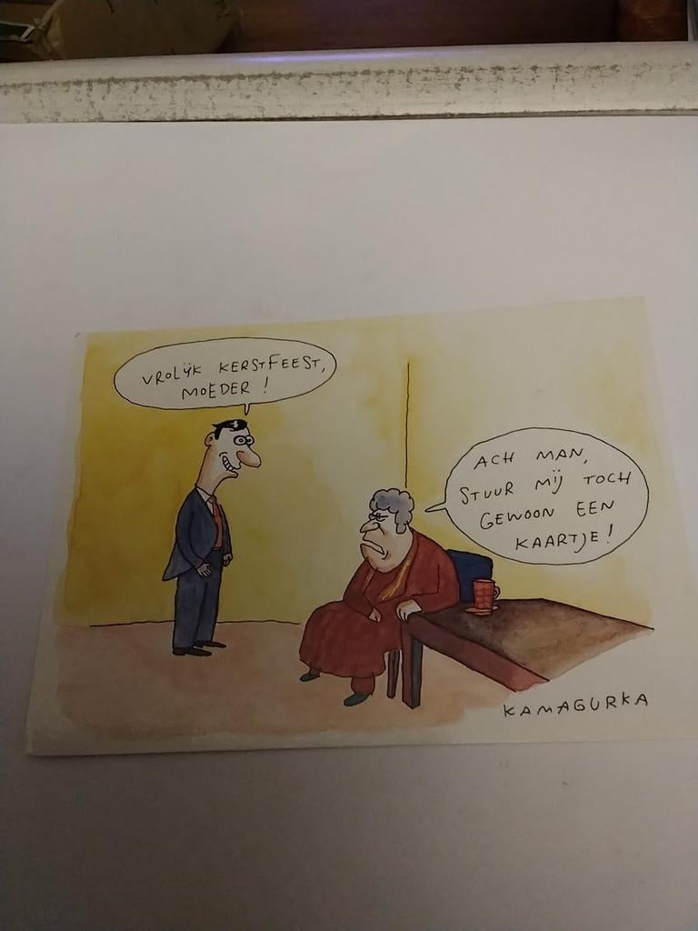 KAMAGURKA. VROLIJK KERSTFEEST MOEDER, Ophalen of Verzenden, Voor 1920, Overige thema's