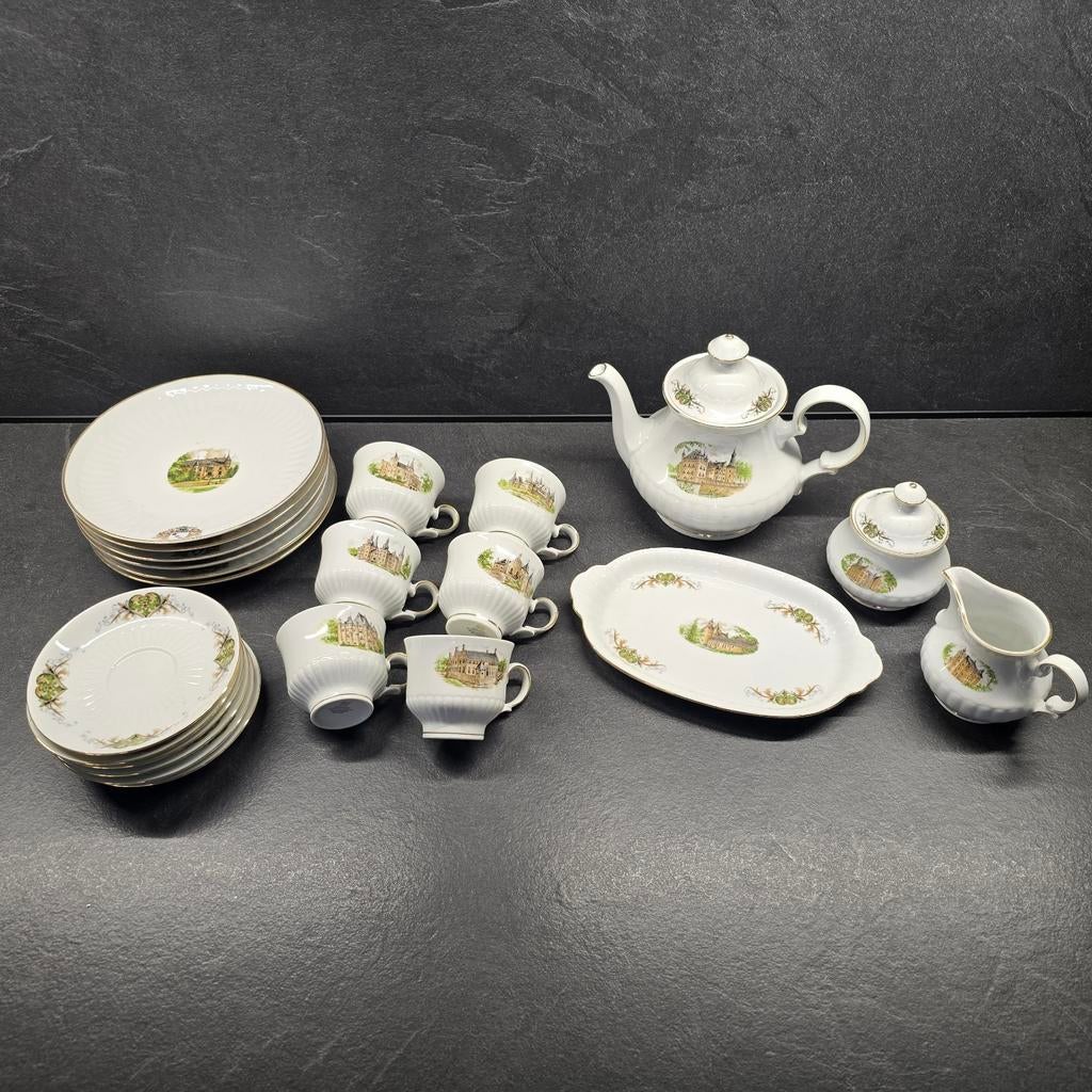 Origineel Dutch Castles Servies, Ophalen of Verzenden, Zo goed als nieuw, Overige stijlen, Porselein