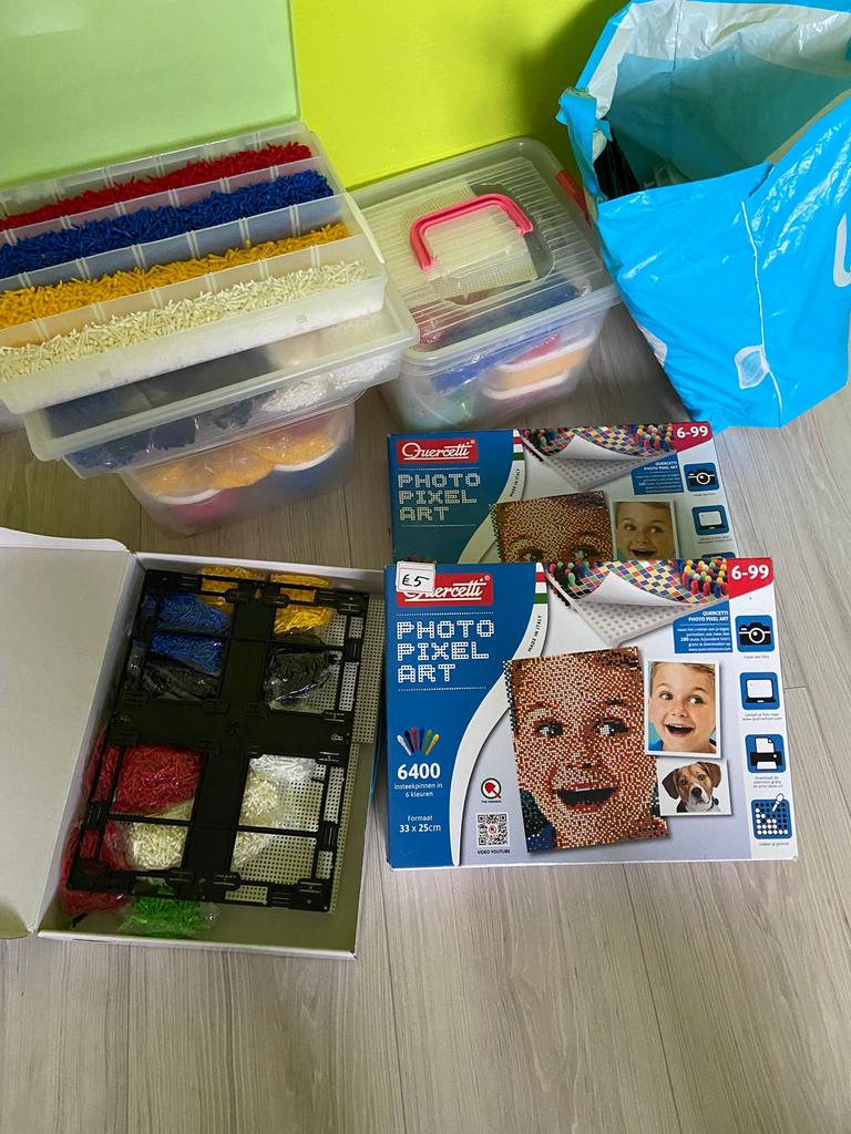 Photo pixel art, Ophalen, Nieuw