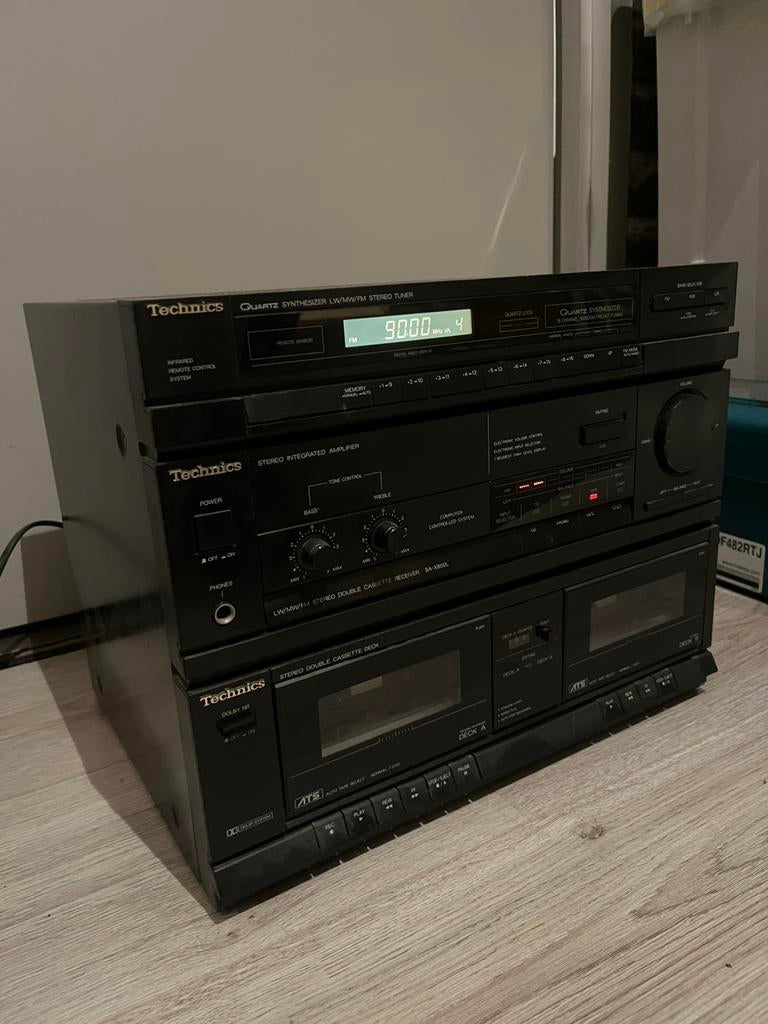 Technics SA-X800L Vintage Stereo Set (Hobbyproject), Ophalen of Verzenden, Gebruikt, Tuner of Radio, Overige merken