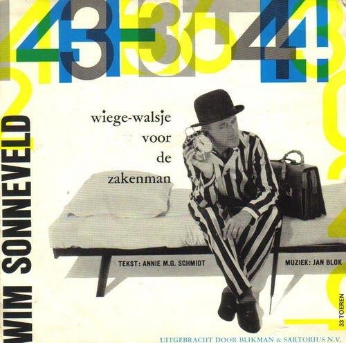 Wim Sonneveld-Wiege-Walsje Voor De Zakenman- Reclame Blikman, Ophalen, Gebruikt, Nederlandstalig