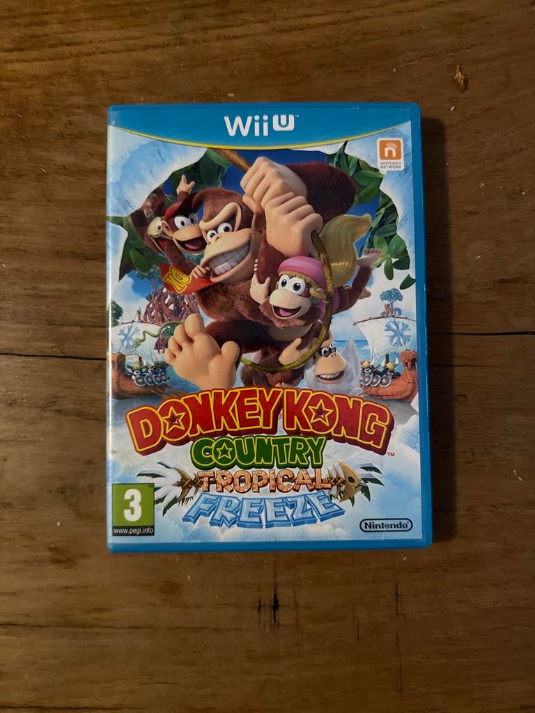 Donkey Kong Country: Tropical Freeze, Wii U, 1 speler, Ophalen of Verzenden, Zo goed als nieuw, Vanaf 3 jaar