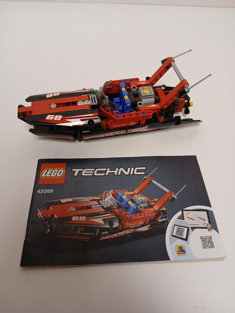 Lego 42089 technic power boat, Ophalen of Verzenden