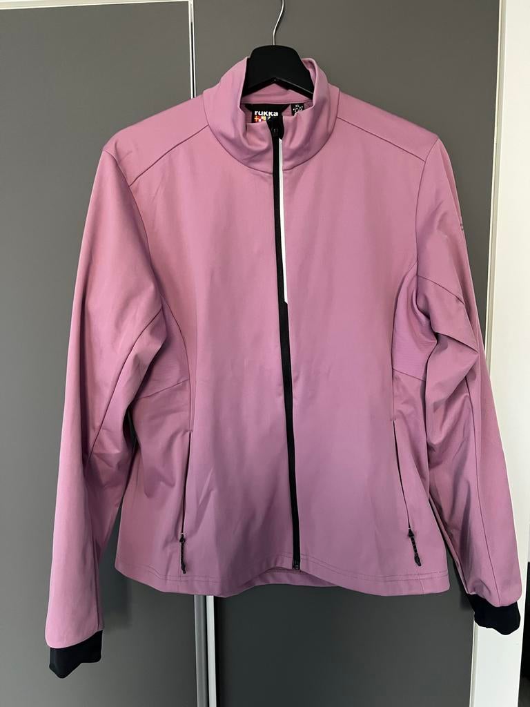 Rukka Softshell Jas - Maat XL - Roze, Ophalen of Verzenden, Zo goed als nieuw, Maat 46/48 (XL) of groter, Roze