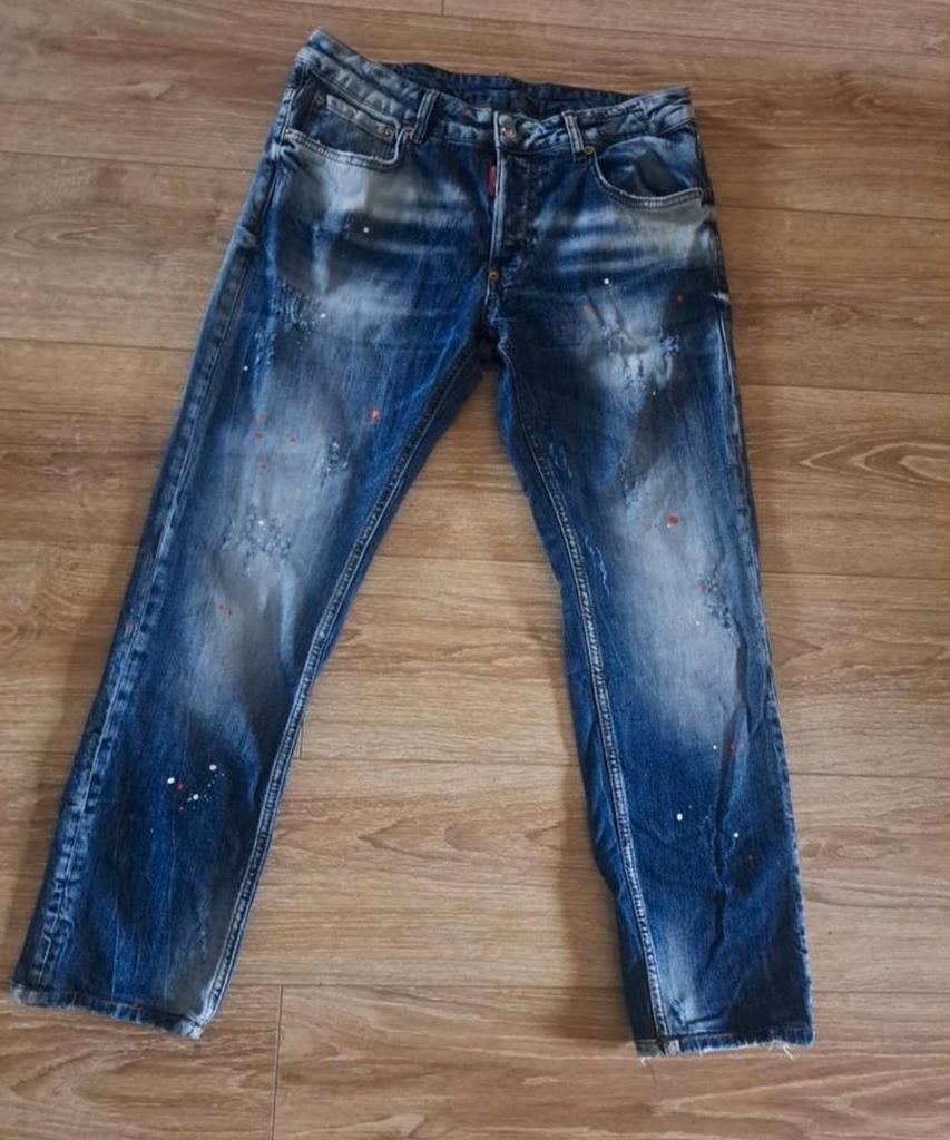 Dsquared2.  Fantastisch jeans maat 50, Dsquared2, Blauw, Ophalen of Verzenden, Zo goed als nieuw